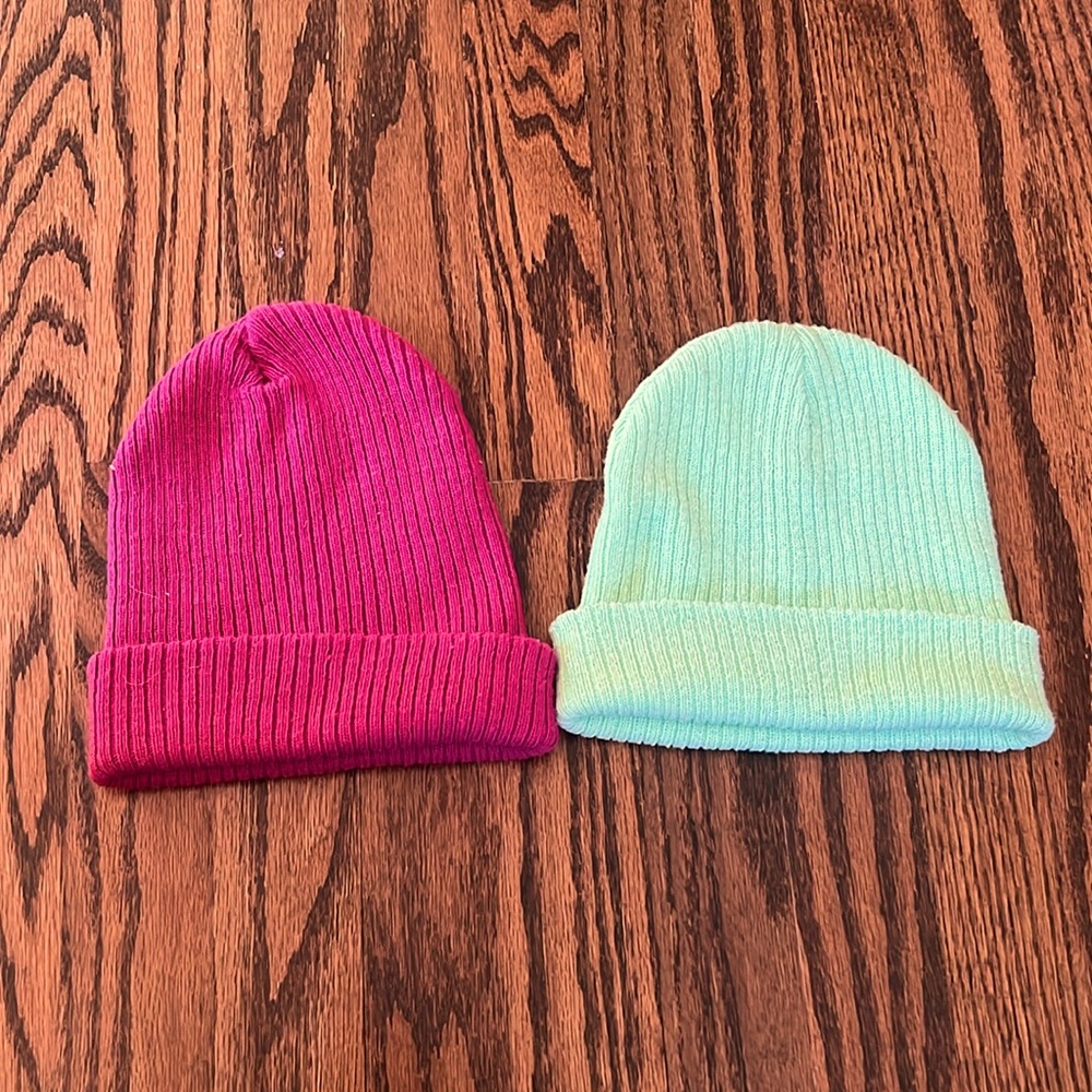 Wild Fable Twin Knit Beanies